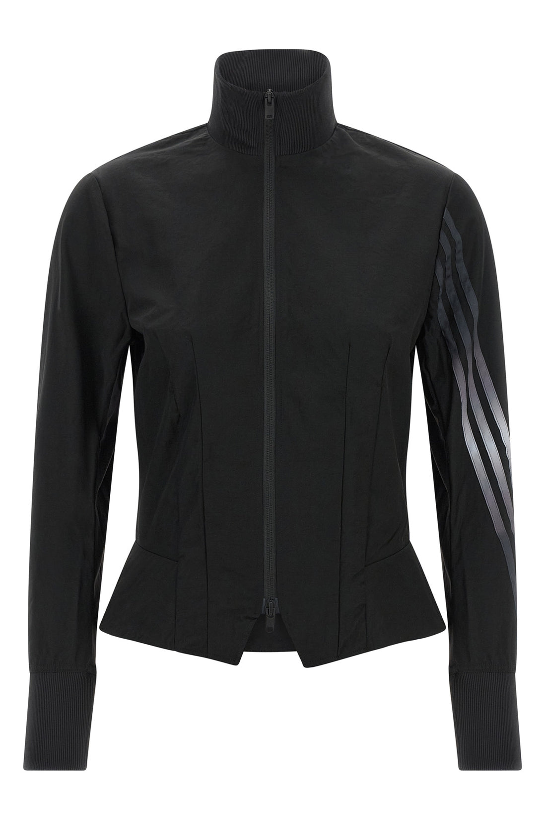 Y-3 M the y-3 gradient 3 stripes sweatshirt redefines sportswear codes through a scr