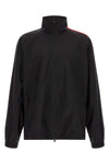 the y-3 gradient stripes sweatshirt in black technical taffeta