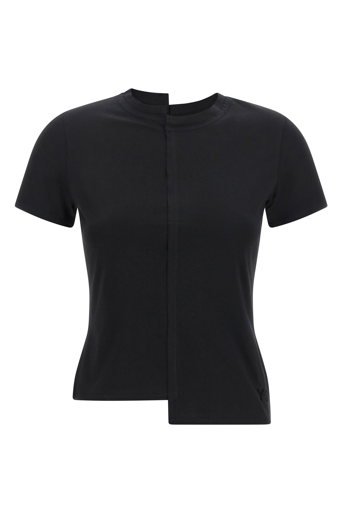 the y-3 fitted ss tee t-shirt redefines casual dress codes through an architectu
