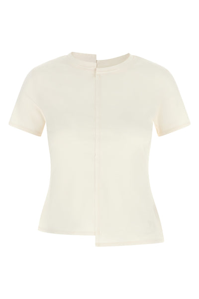 the t-shirt y-3 redefines the codes of sportswear through rigorous deconstructio