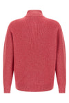 wool and cotton knit medium weight yarn sweater