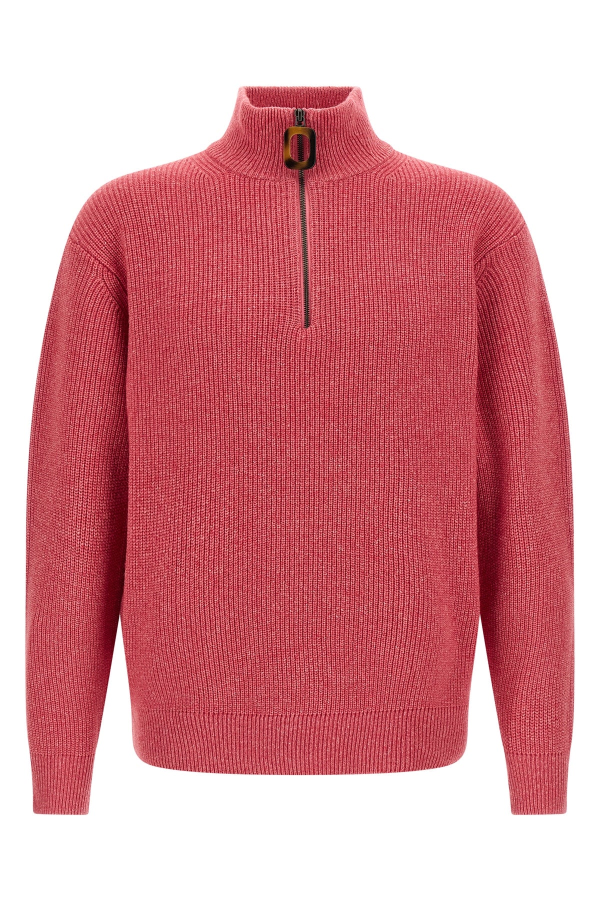 wool and cotton knit medium weight yarn sweater