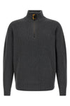wool and cotton knit medium weight yarn sweater