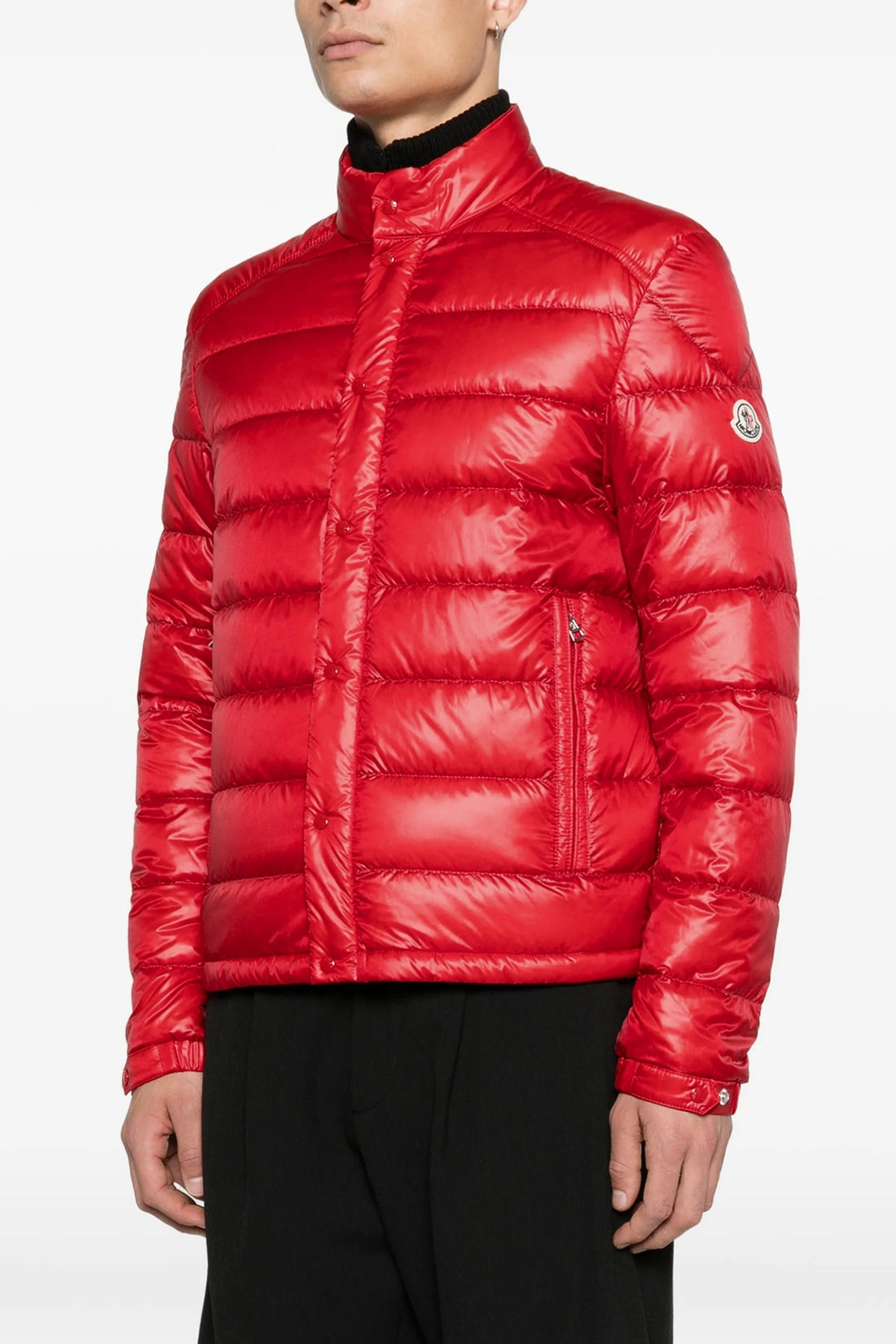 MONCLER 2 selves nylon quilted boudin jacket