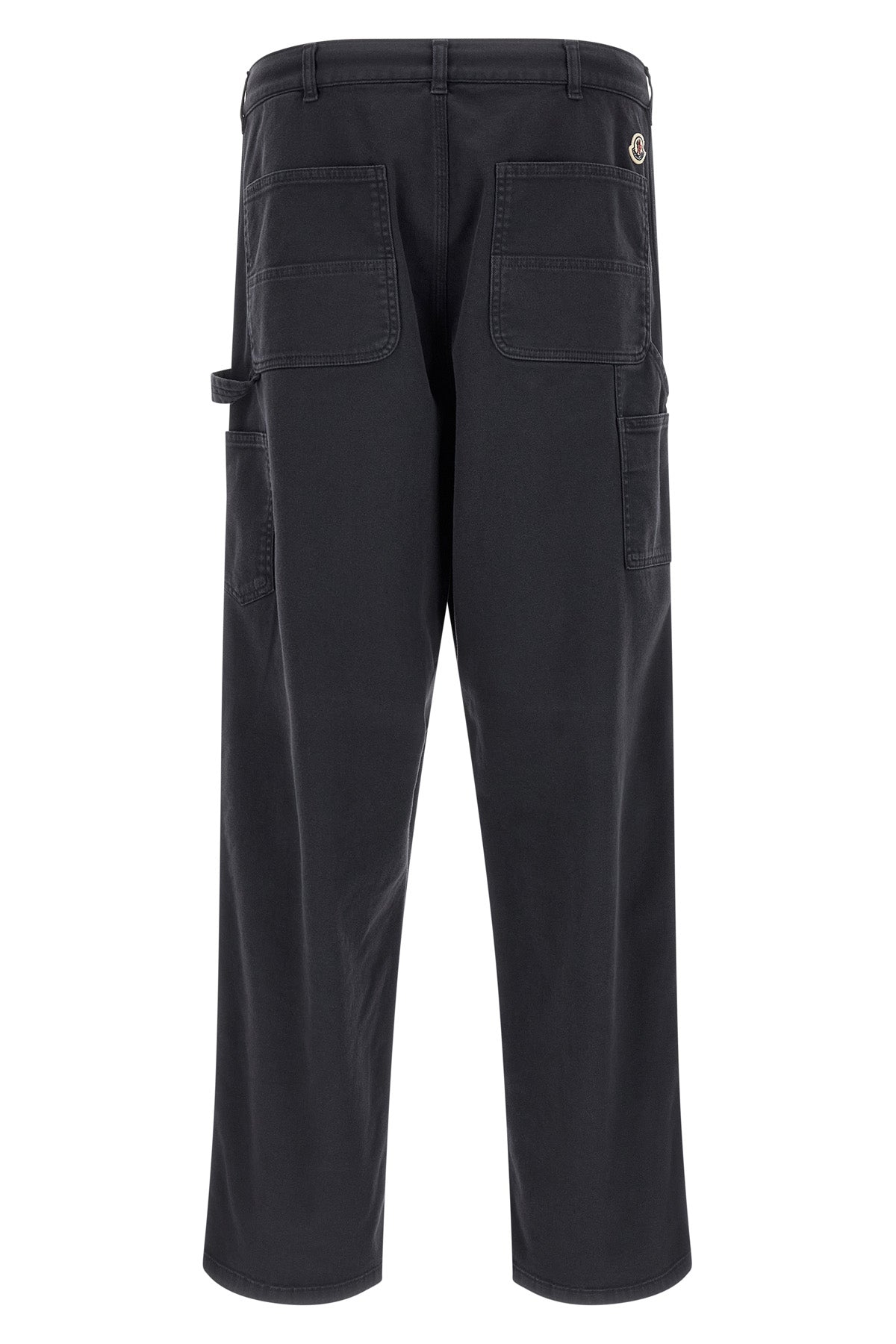cargo pants in cotton blend gabardine