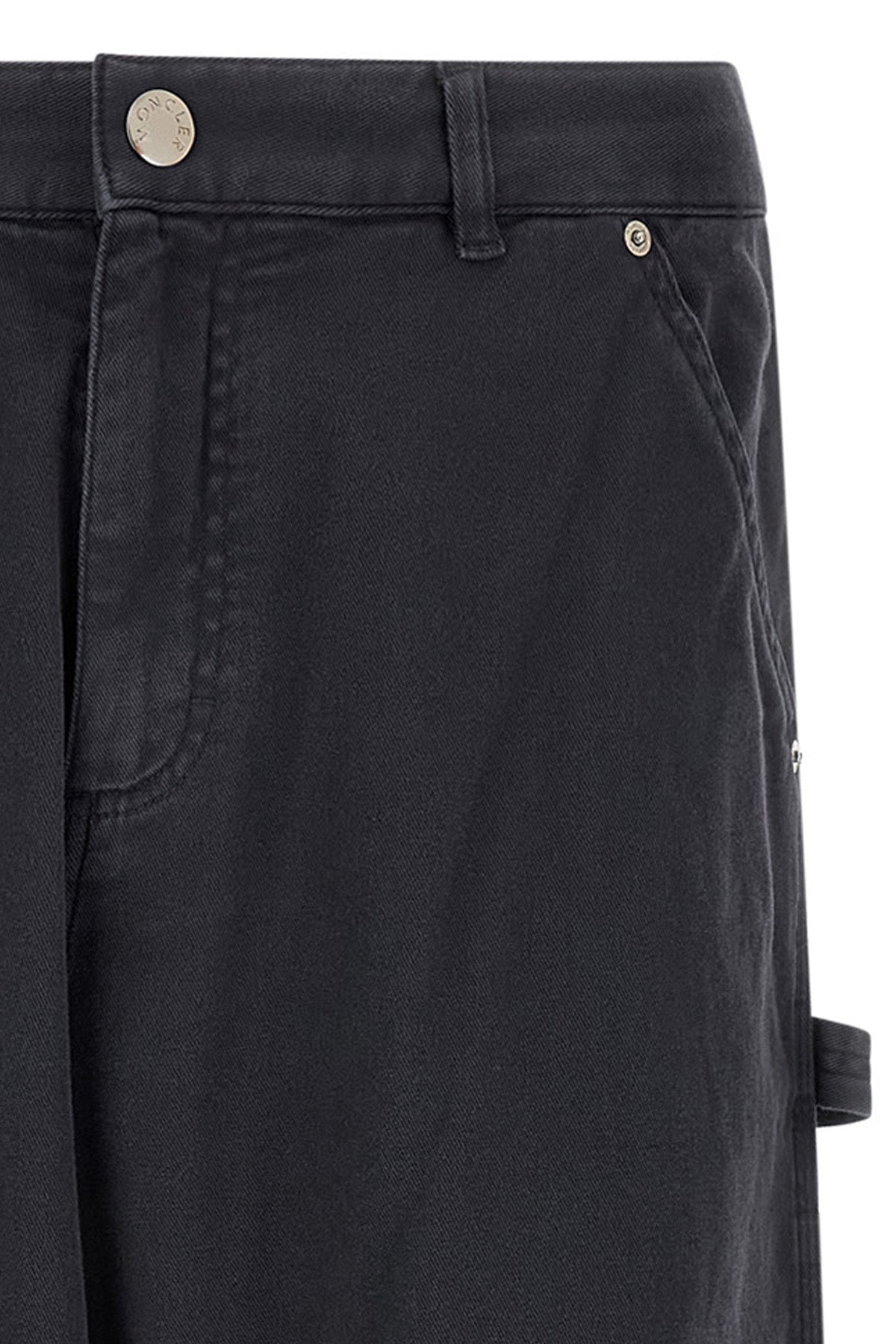 cargo pants in cotton blend gabardine