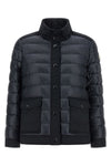 origan down jacket in quilted technical fabric