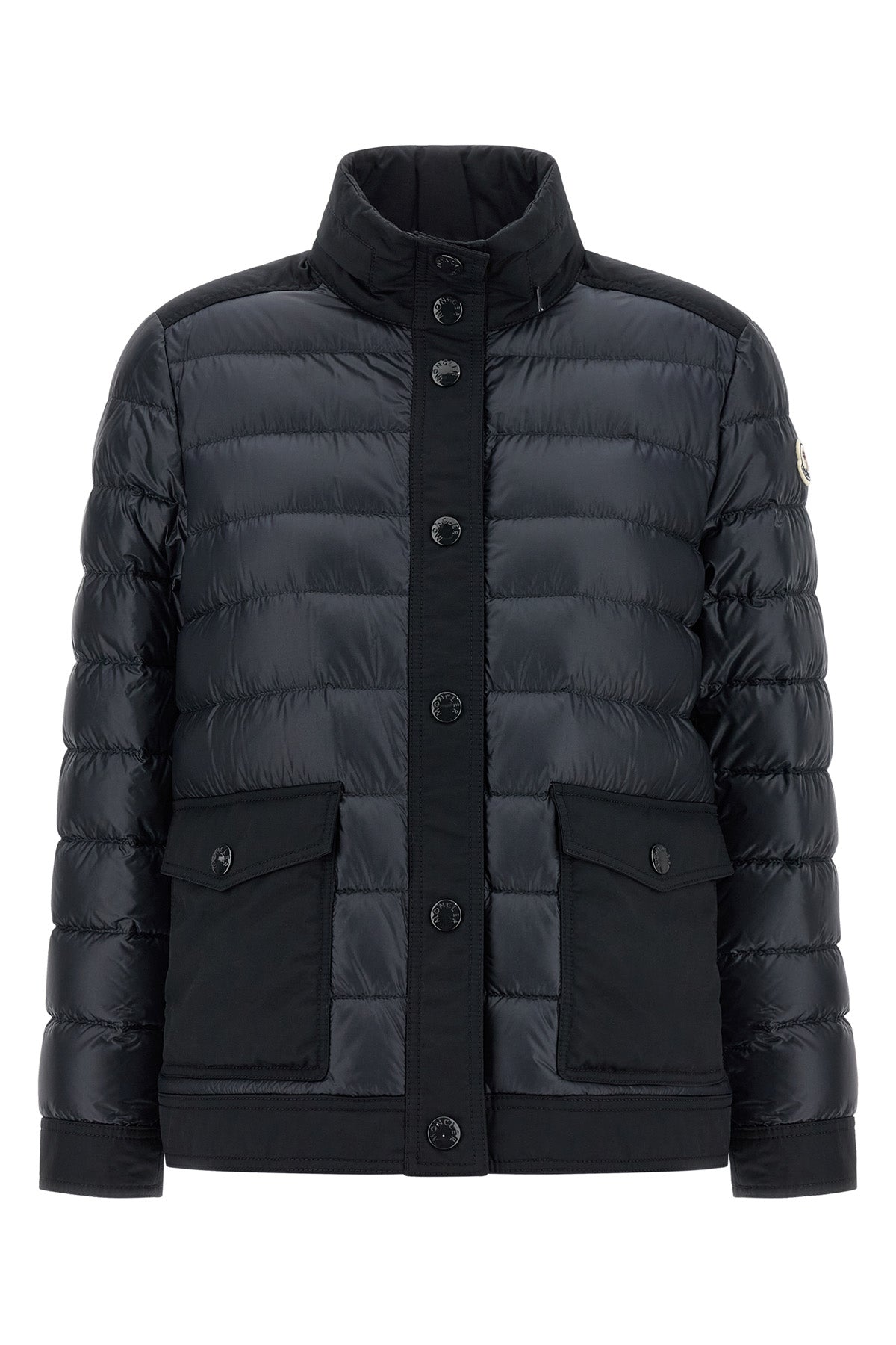 origan down jacket in quilted technical fabric