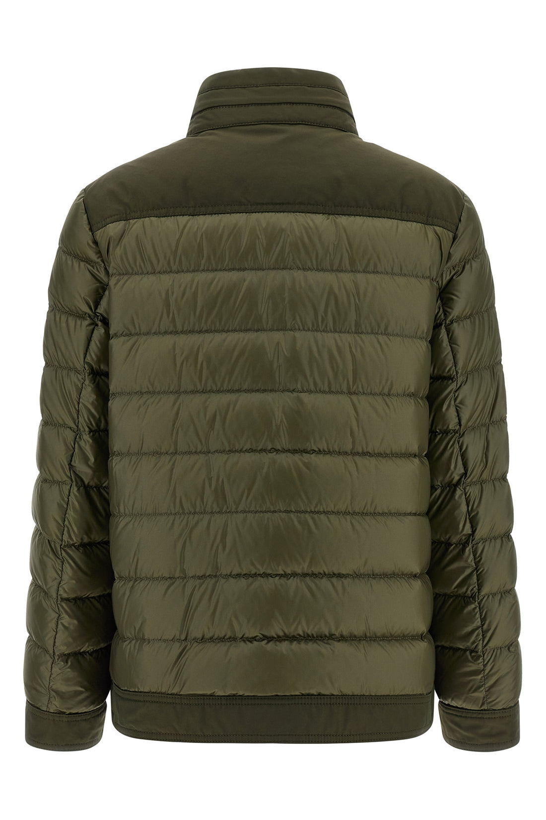 MONCLER 0 origan down jacket in quilted technical fabric