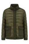 origan down jacket in quilted technical fabric