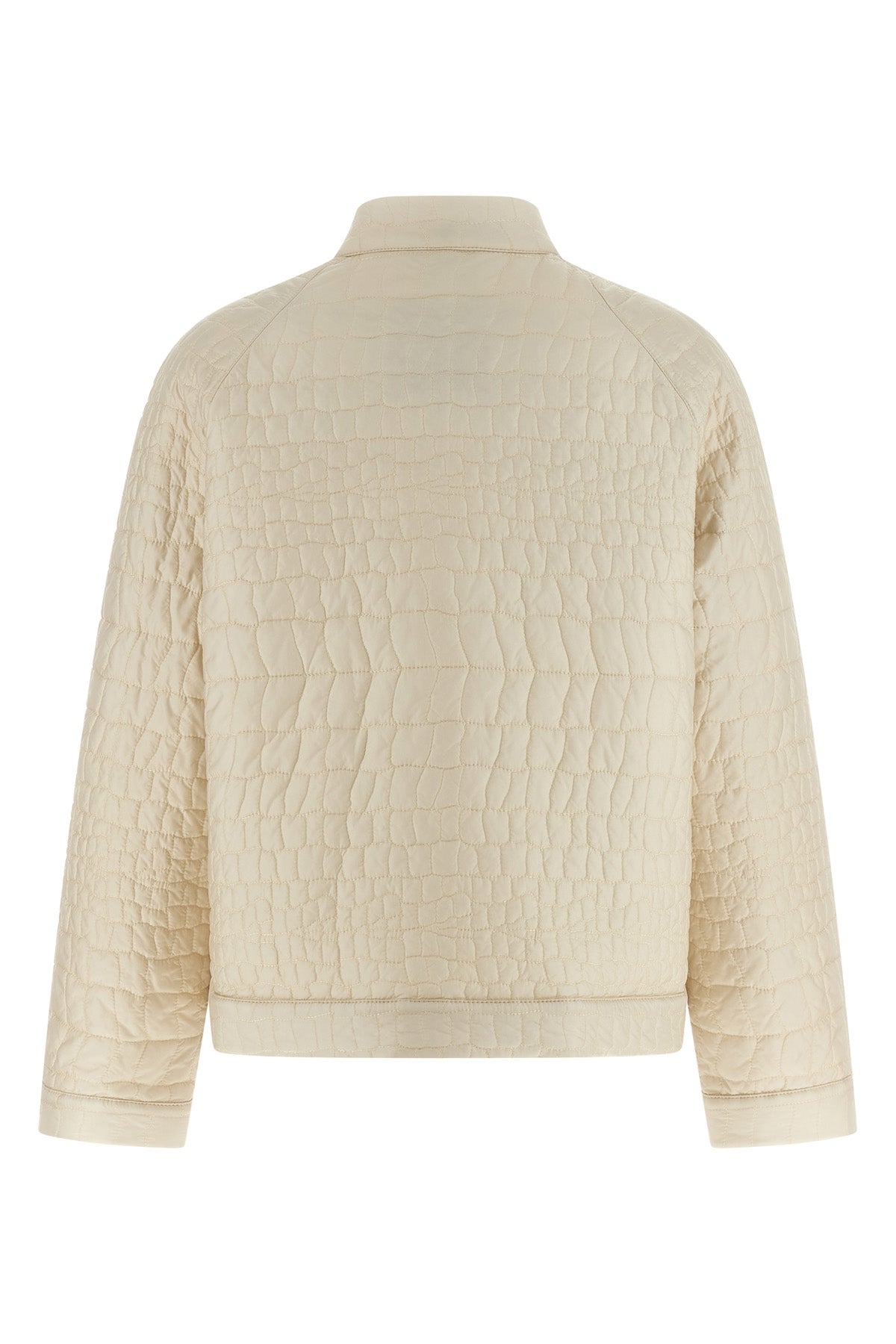 aubrietaa quilted tech fabric down jacket