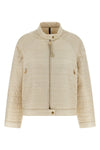 aubrietaa quilted tech fabric down jacket