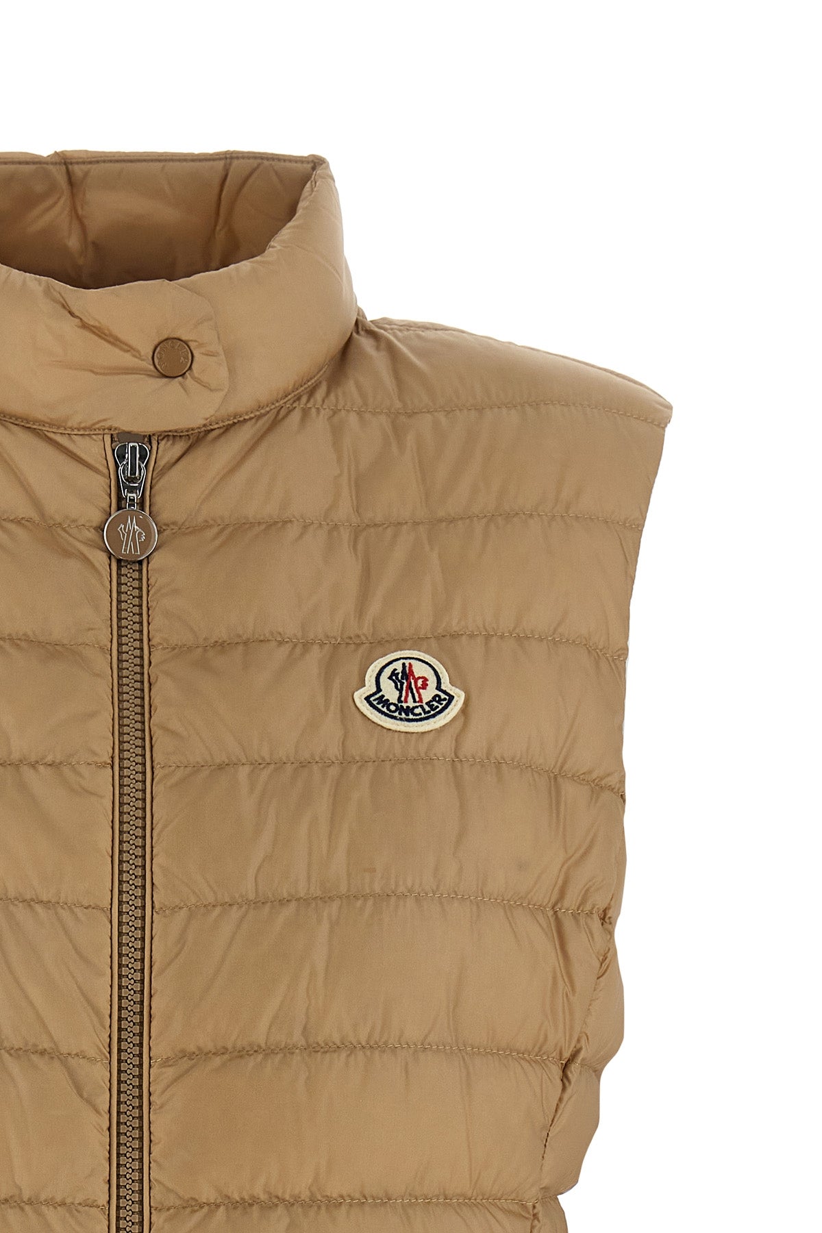 igens vest in water-repellent saison longue quilted and slightly padded