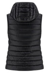 glygosse quilted and goose feather padded vest in saison longue