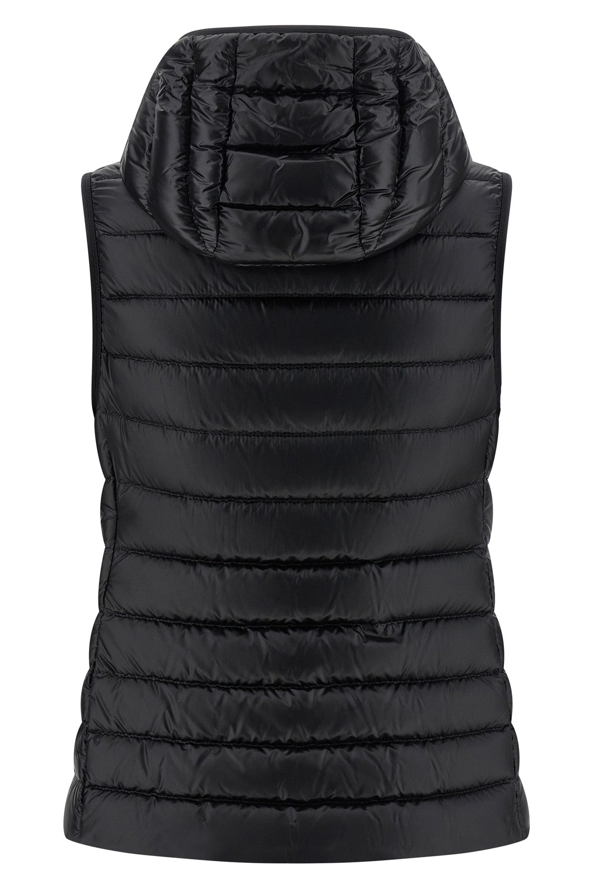 glygosse quilted and goose feather padded vest in saison longue