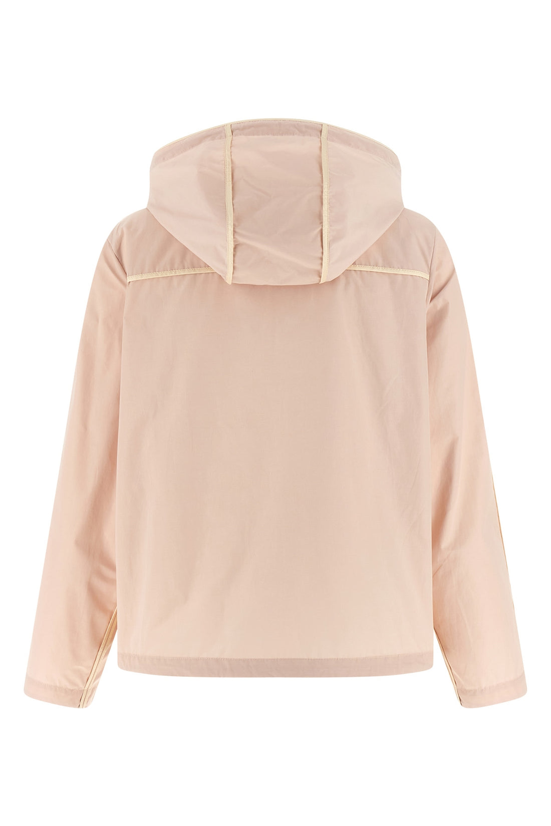 MONCLER 2 sarracenia hooded jacket in poplin-effect technical fabric