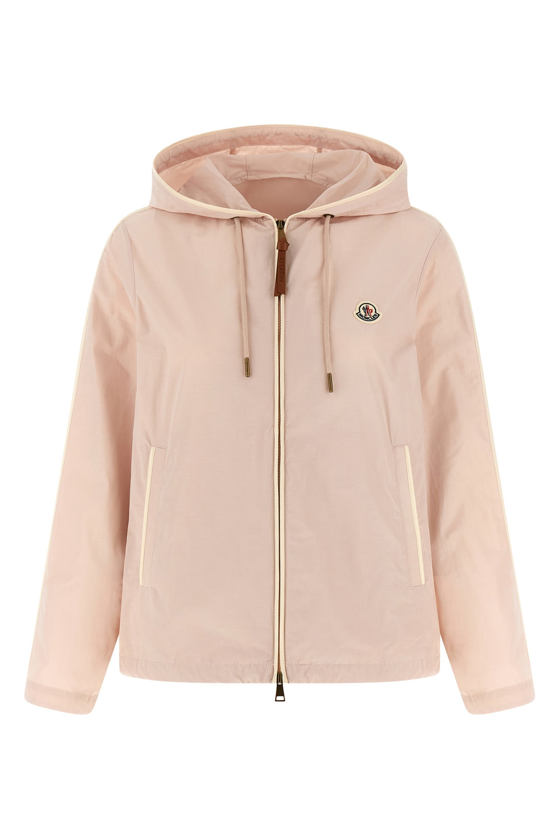MONCLER 2 sarracenia hooded jacket in poplin-effect technical fabric