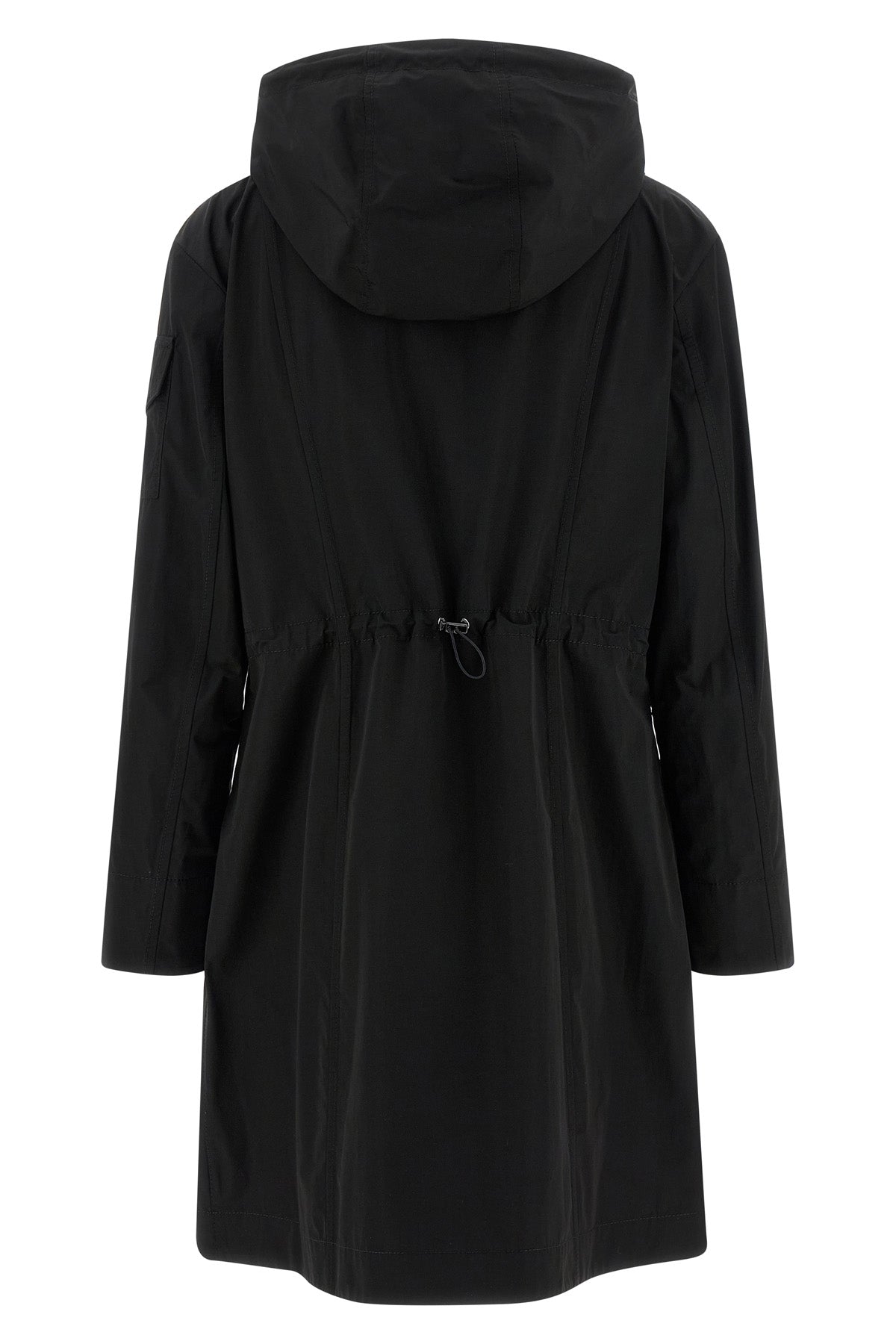 long laerte parka in water-repellent technical fabric