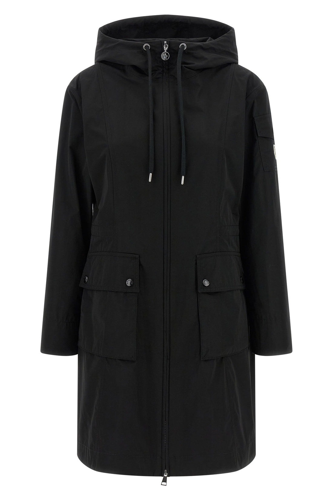 MONCLER 4 long laerte parka in water-repellent technical fabric