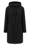 long laerte parka in water-repellent technical fabric