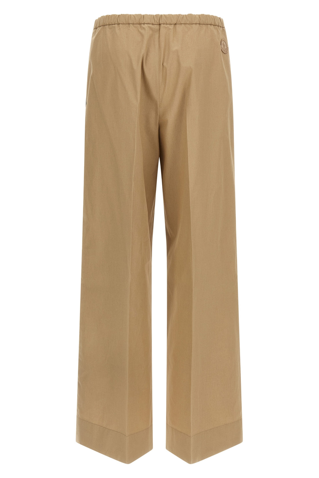 MONCLER 40 cool cotton poplin trousers