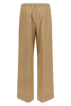 cool cotton poplin trousers