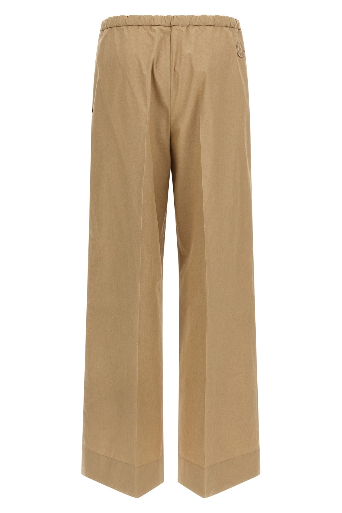 cool cotton poplin trousers