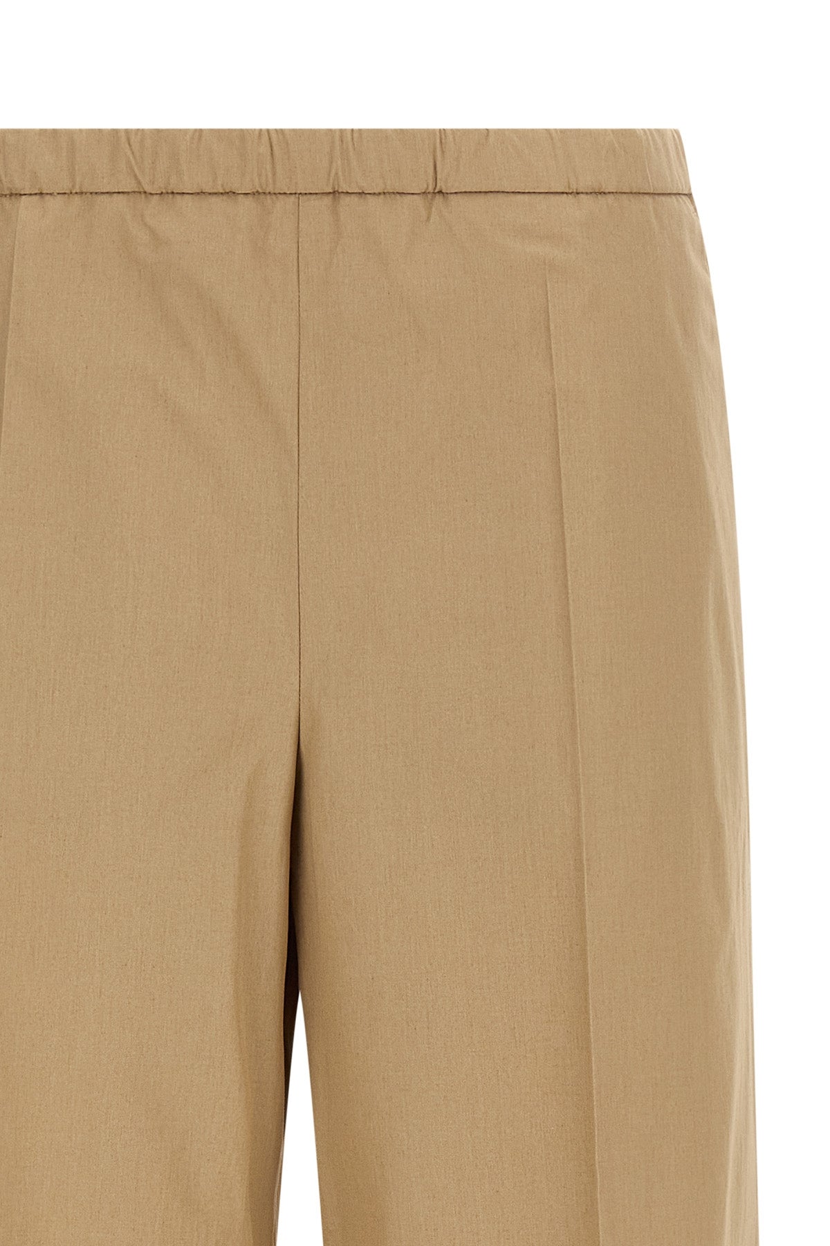 cool cotton poplin trousers