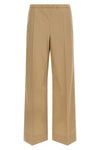 cool cotton poplin trousers