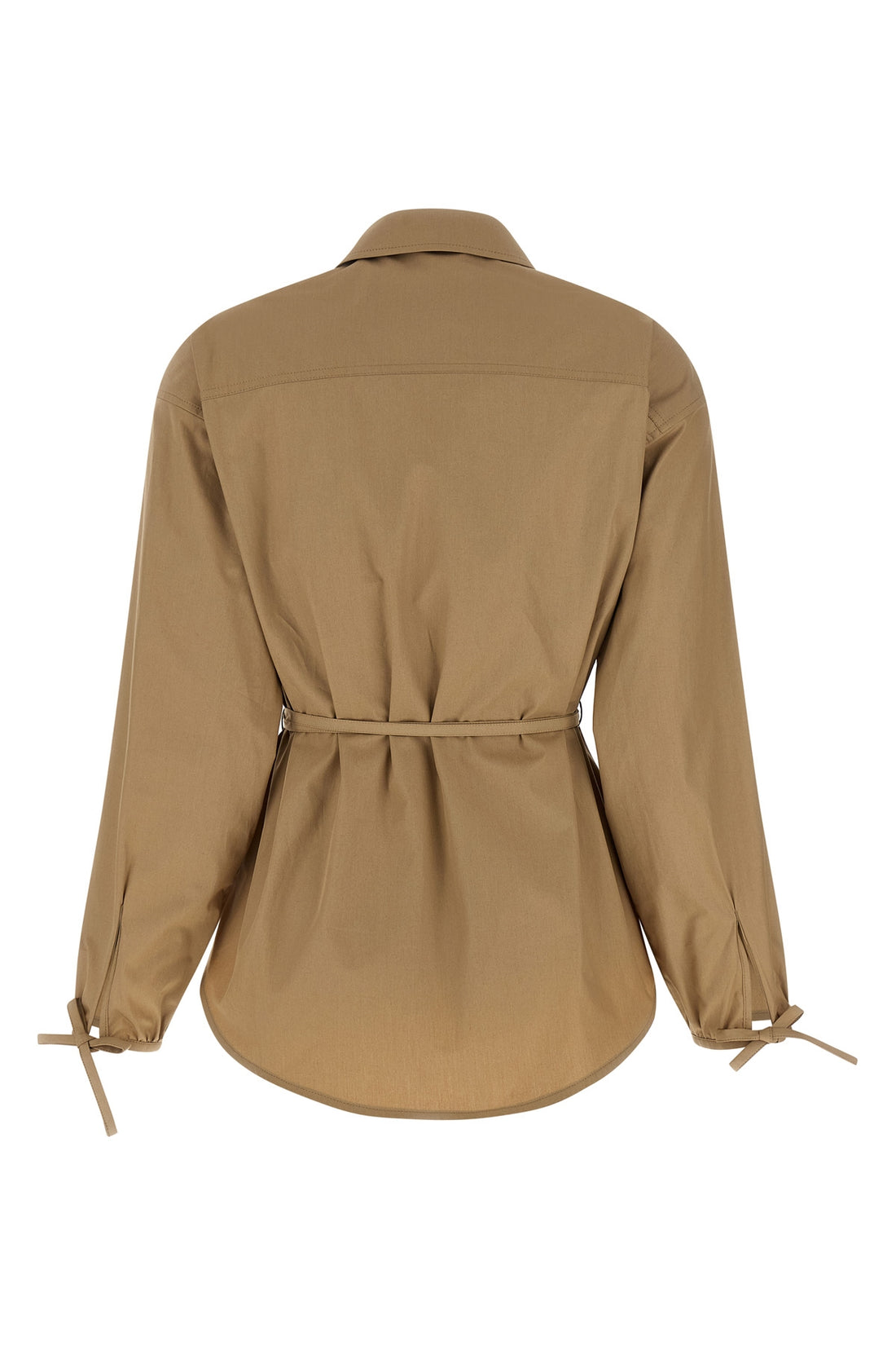 MONCLER 40 fresh cotton poplin overshirt