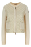 cotton knit cardigan of average weight 5 fineness
