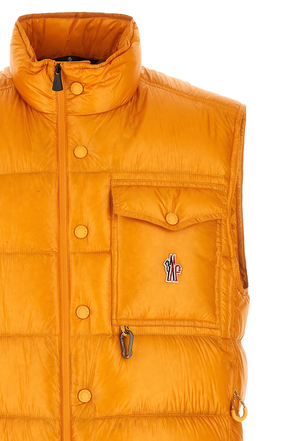 uychi quilted water-repellent micro ripstop vest