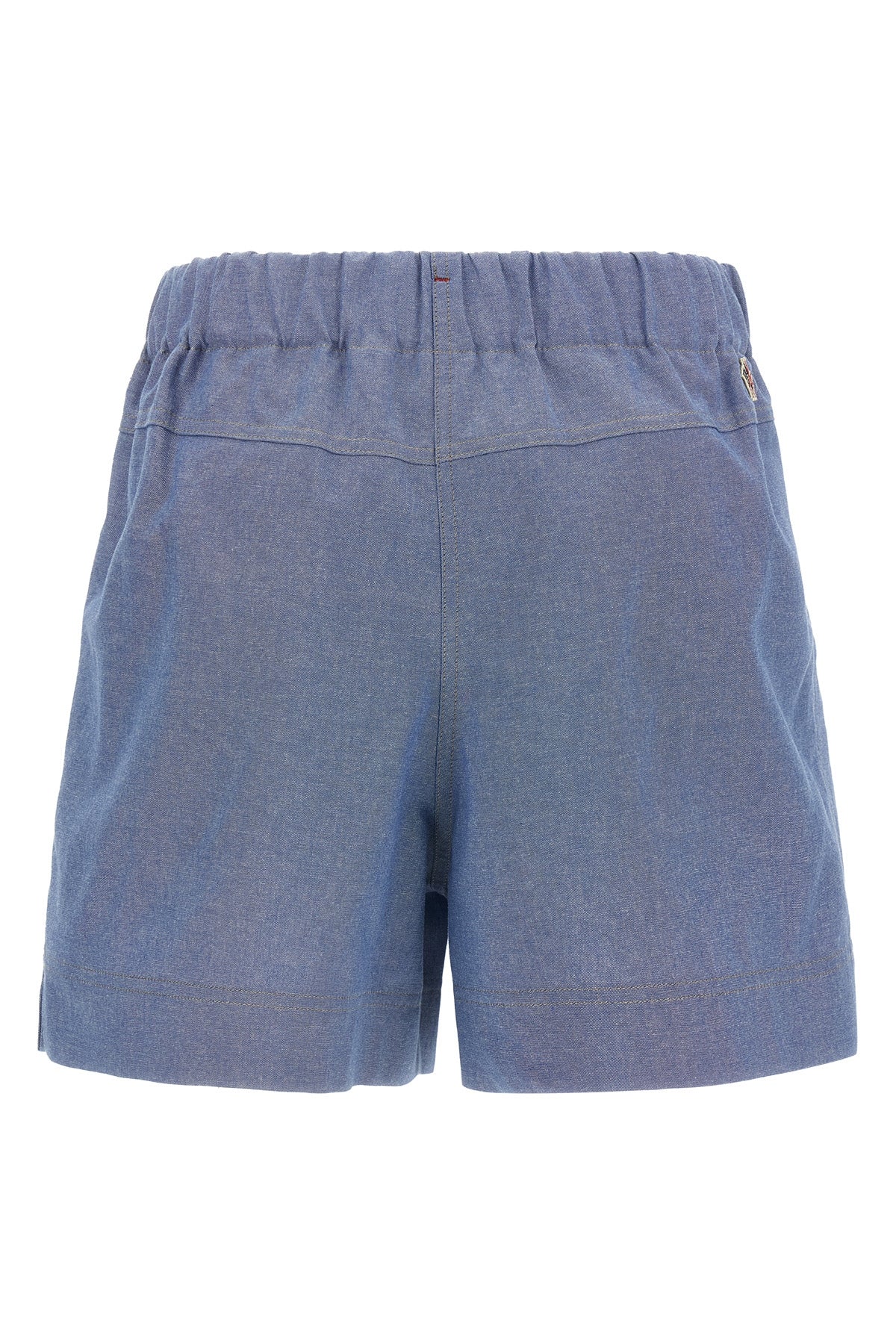 chambray cotton shorts