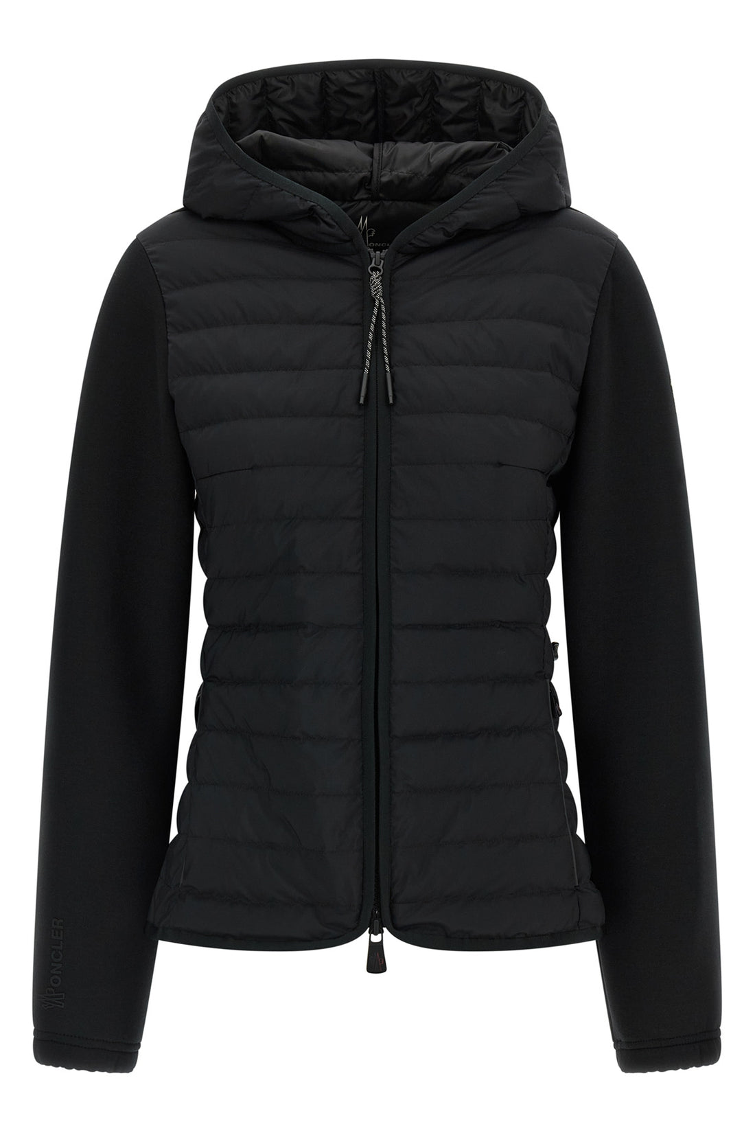 MONCLER GRENOBLE M hoodie in polyester and viscose blend doubled fabric