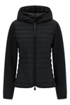 hoodie in polyester and viscose blend doubled fabric