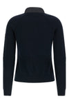 stretch viscose blend crêpe cardigan