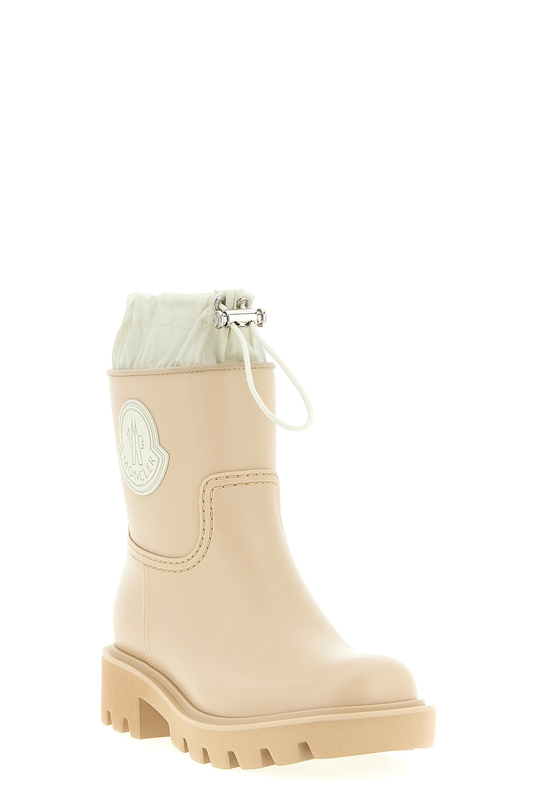 MONCLER 36 kickstream pvc and waterproof nylon rain boots