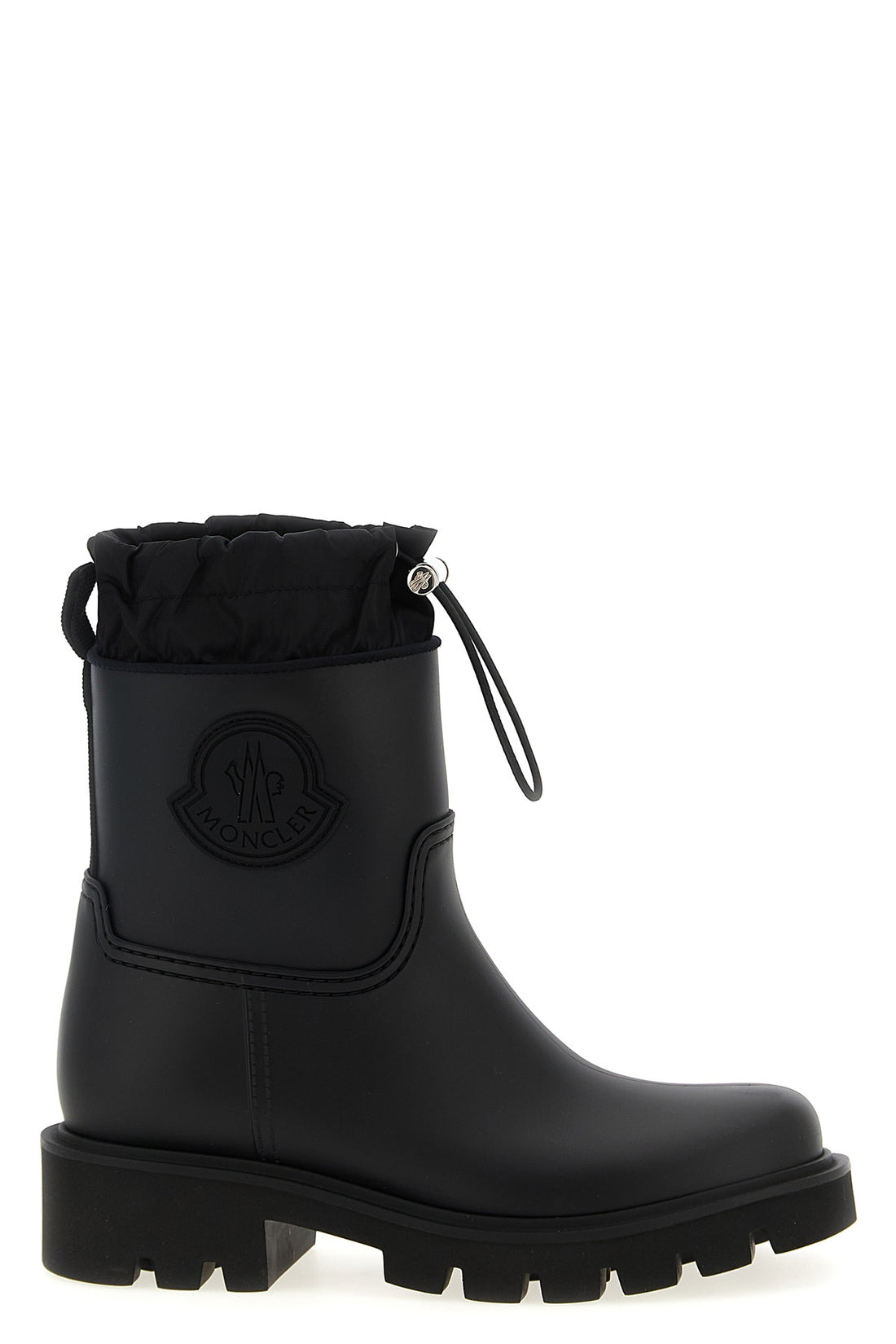 MONCLER 37 kickstream pvc and waterproof nylon rain boots