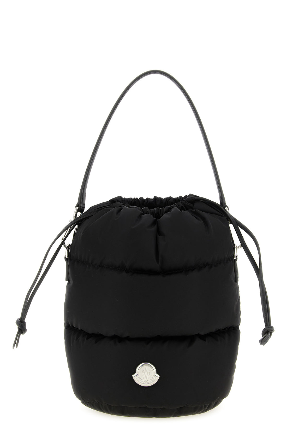 MONCLER OS caradoc bucket bag in water-repellent padded boudin quilted nylon