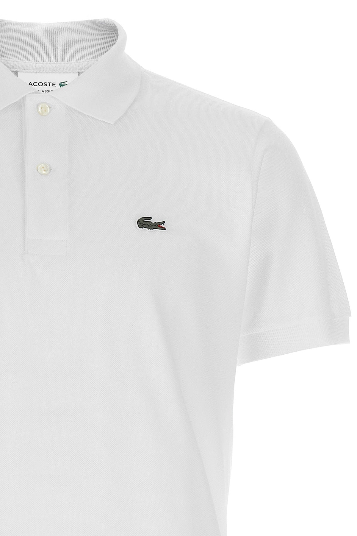 cotton piqué polo shirt