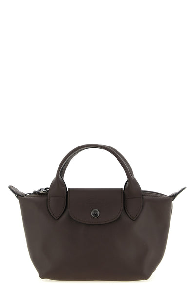 xs le pliage xtra smooth leather handbag