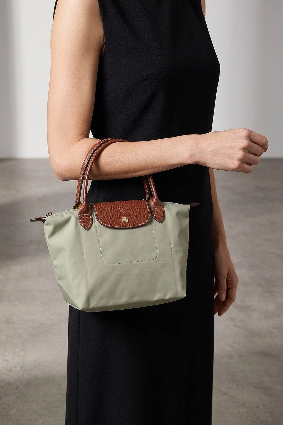 LONGCHAMP OS le pliage original s foldable nylon canvas handbag