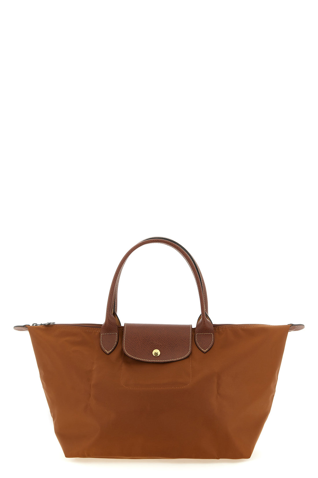 LONGCHAMP OS l le pliage® original handbag in foldable nylon canvas and russian leather
