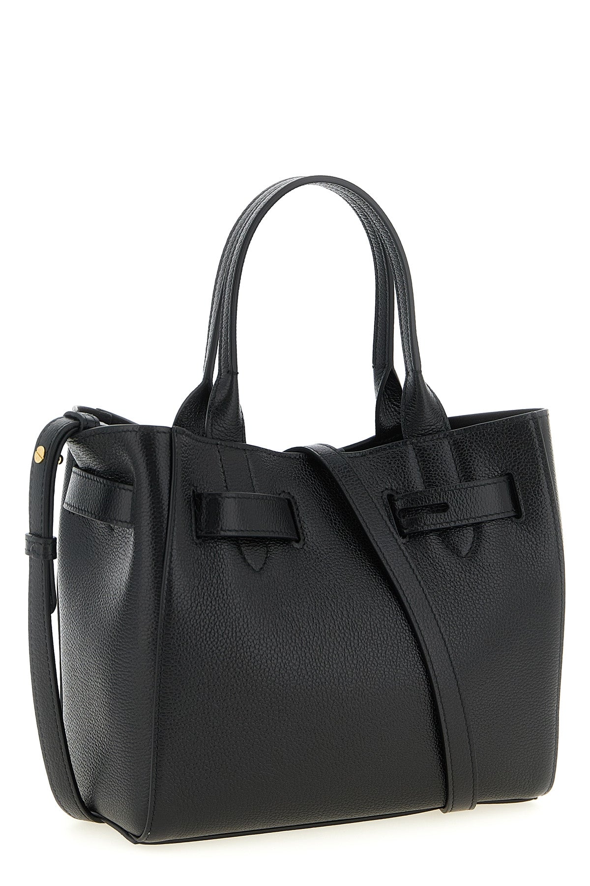 small audrey granulated leather handbag