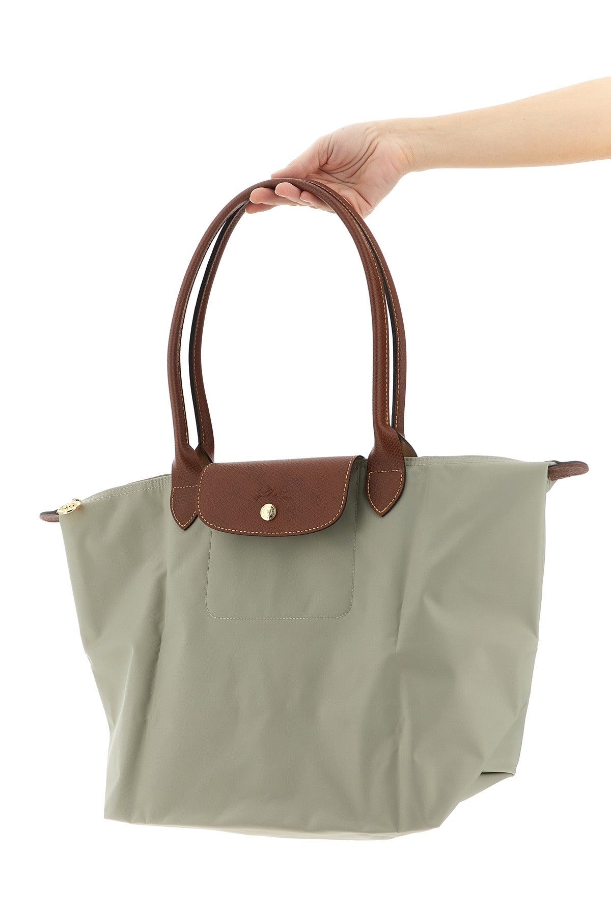 l le pliage original shoulder bag in foldable nylon canvas