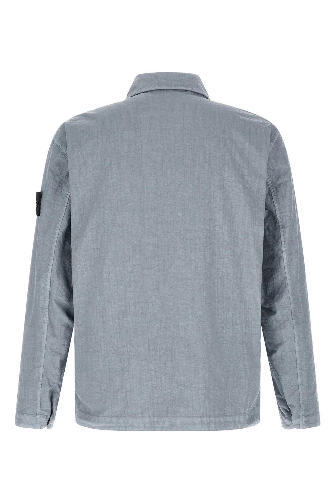 STONE ISLAND XL panama woven calendered fabric 1200003 overshirt