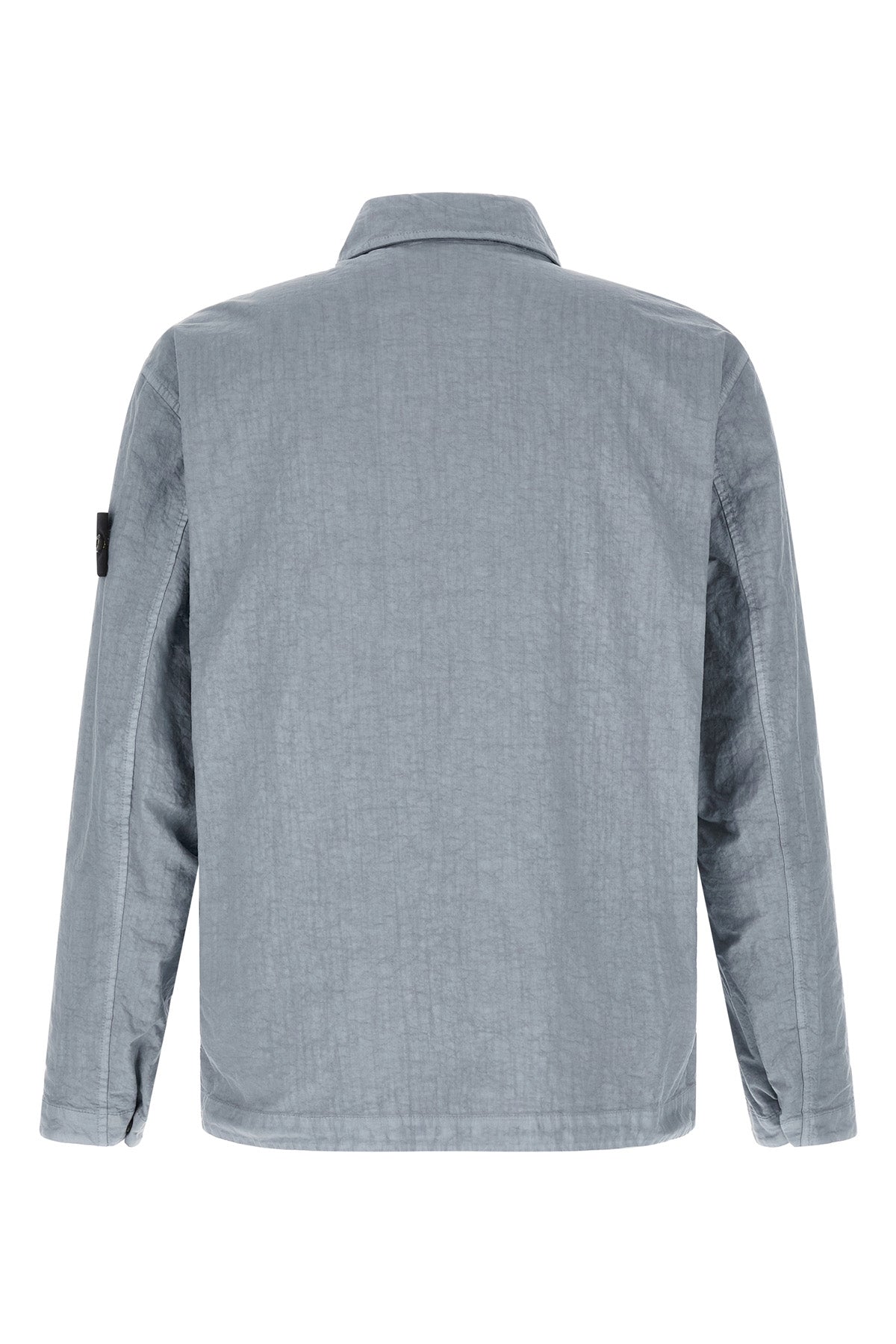 panama woven calendered fabric 1200003 overshirt
