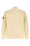 1200013 overshirt in garment-dyed stretch cotton twill