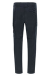 3100032 trousers in garment-dyed stretch cotton twill