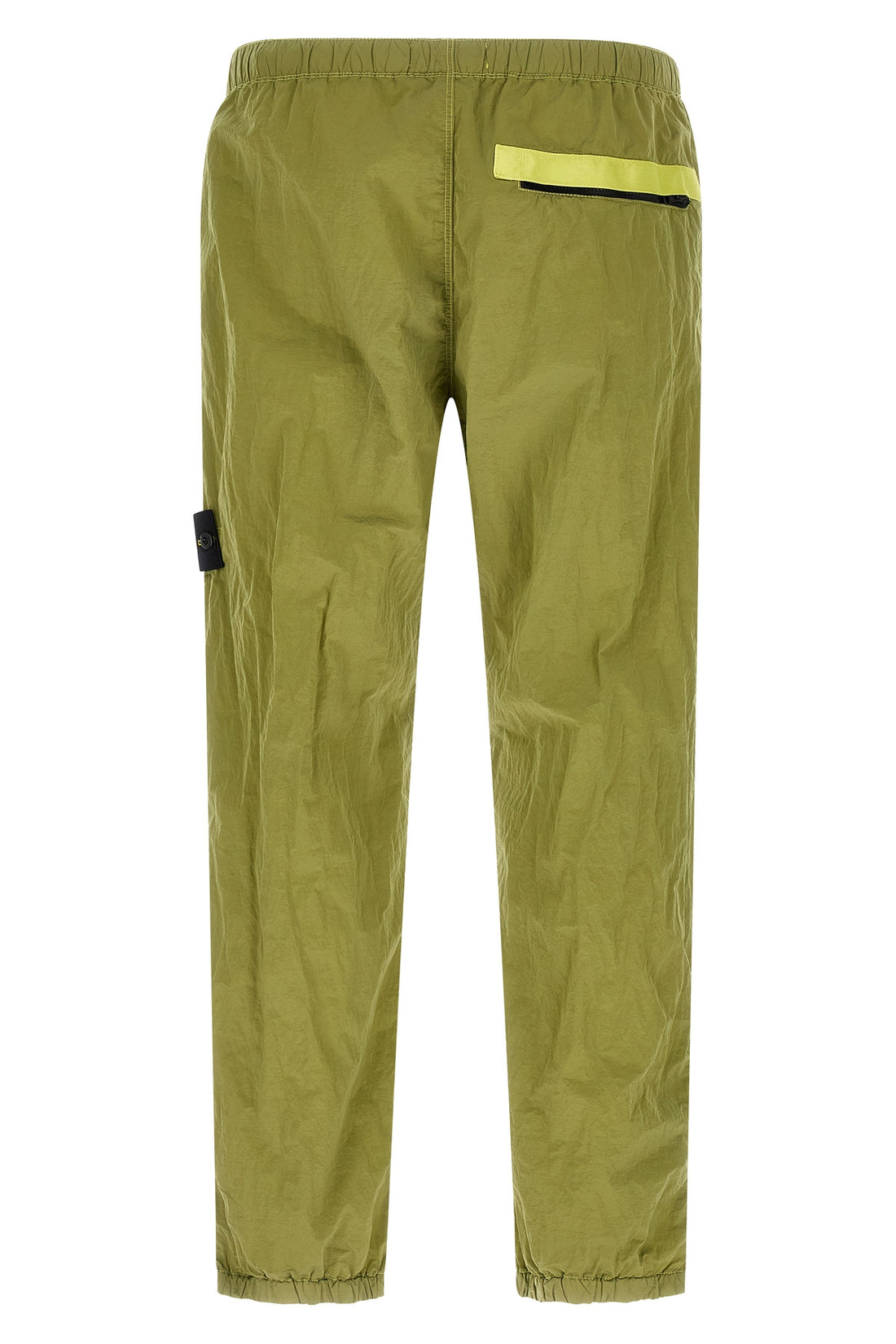 STONE ISLAND 36 3100035 joggers in stone island nylon metal fabric subjected to a double wrink